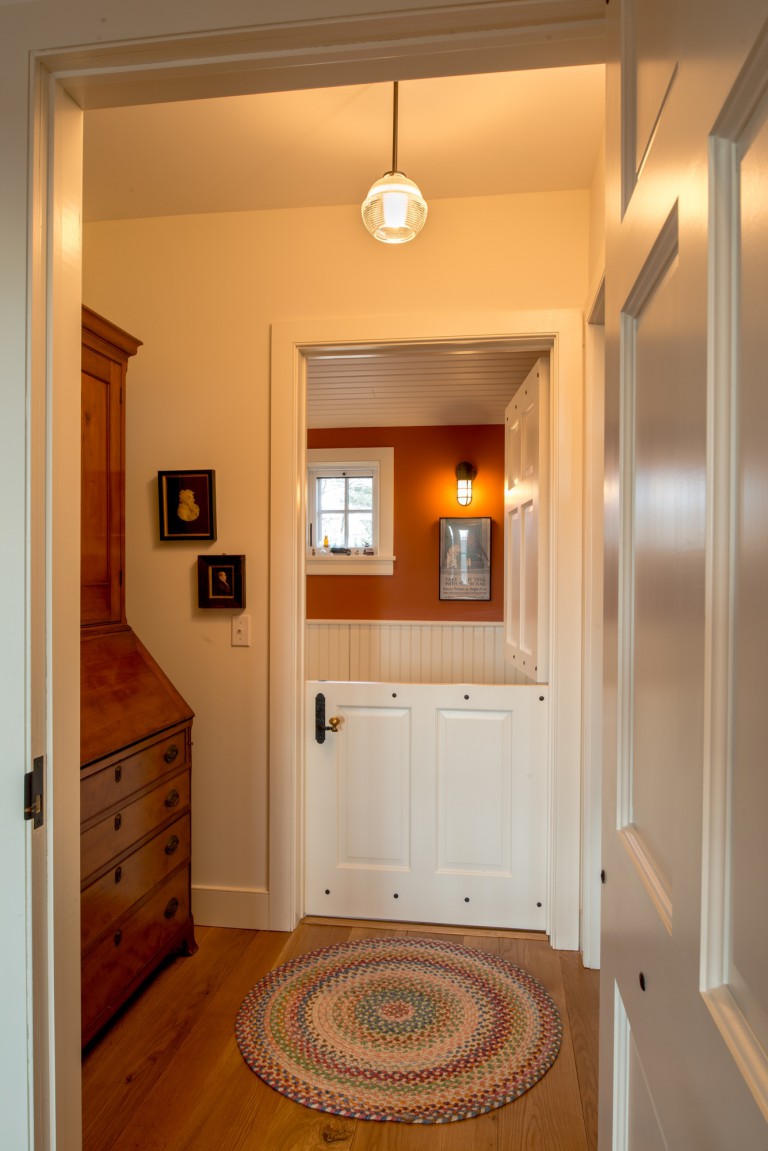 Bucks County renovation and addition mudroom