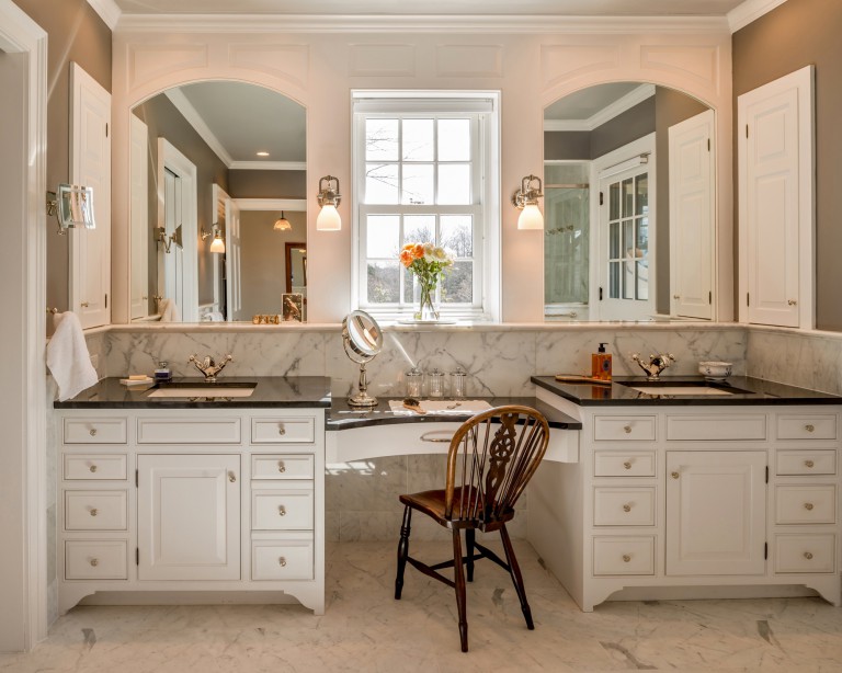 Bucks County renovation and addition master bathroom