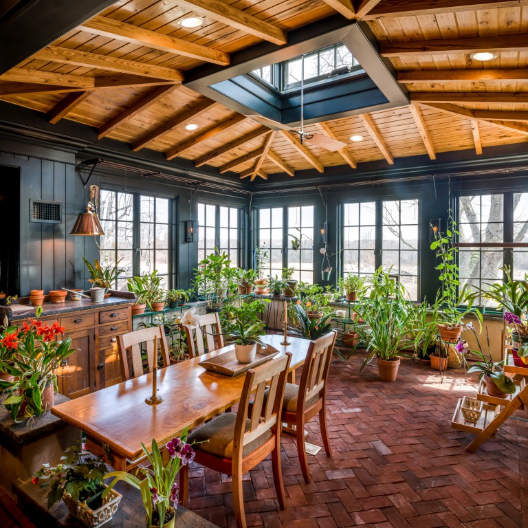 Bucks County renovation and addition greenhouse