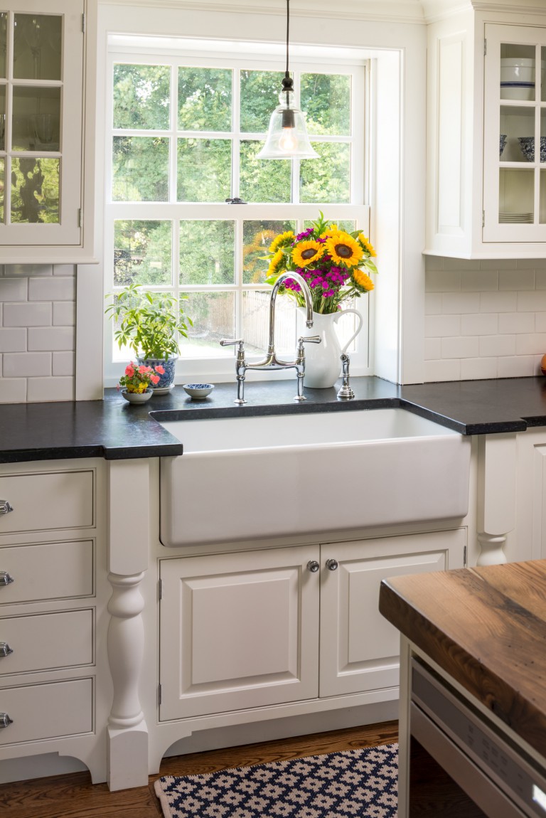Chester County addition and renovation farmhouse sink