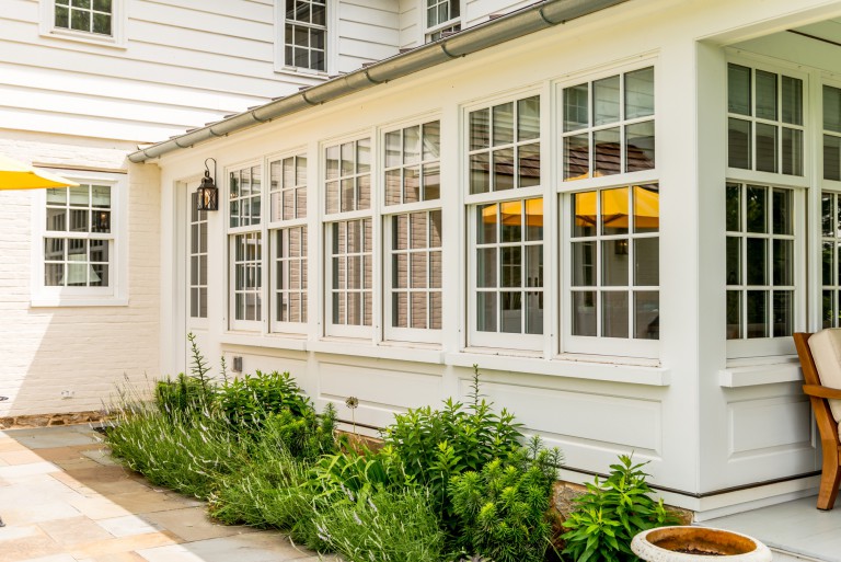 Chester County addition and renovation sunroom