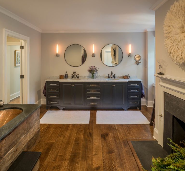 Newtown Square addition master bathroom