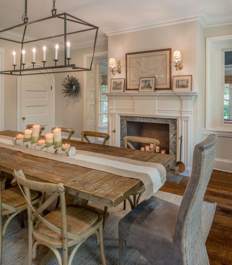 Newtown Square addition dining room