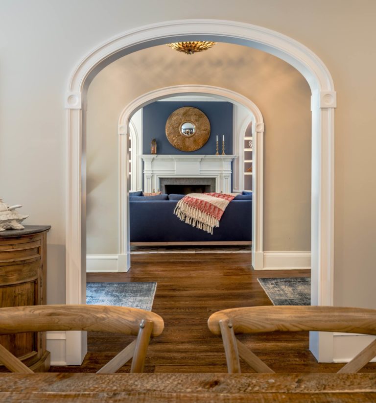 Newtown Square addition living room